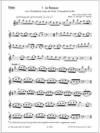 Flöte spielen - Spielbuch D - Flûte et piano